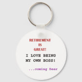 Funny Revermoeide Slogan Sleutelhanger (Voorkant)