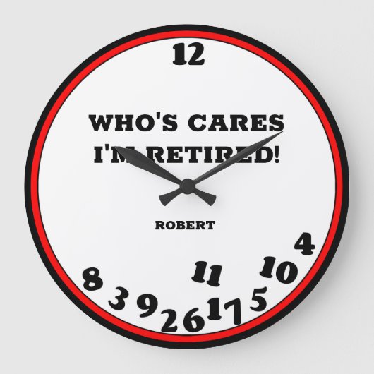 Funny Revermoety Novelty Grote Klok (Voorkant)