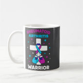 Funny Rheumatoid Warrior Arthritis Awareness Koffiemok (Links)
