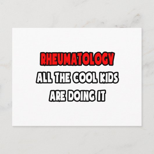 Funny Rheumatologist Shirten en Gifts Briefkaart (Voorkant)
