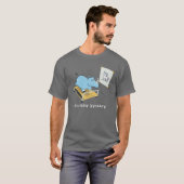 Funny rhino unicorn wordt legendarisch. t-shirt (Voorkant volledig)