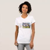 Funny Rhymes Love Chinchilla T Shirt (Voorkant volledig)