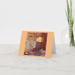 Funny Rick London Cheese Bathroom Comic Kaart