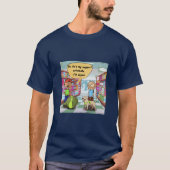 Funny Rick London Support Artichoke Comic T-shirt (Voorkant)