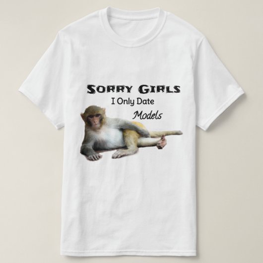 Funny Ridiculous Dating Sarcasm T-shirt (Design voorkant)