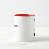 Funny Risk Management Quote Joke Risk Manager Mok (Midden)