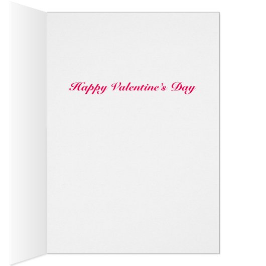 Funny Risqué Humor Joke Valentijnsdag Kaart (Binnen (Rechts))