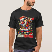 Funny Rizz Santa Claus Dabbing Christmas Skibidi R T-shirt (Voorkant)