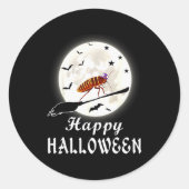 Funny Roach Halloween Costume For Roach Lover Ronde Sticker (Voorkant)