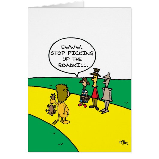 Funny Road Kill in Oz (Voorkant)