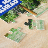 Funny Road signaleert ho-Made Pies Legpuzzel (Zijkant)