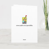 Funny Road Trip Humor Wenskaart Kaart (Achterkant)