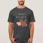 Funny Roadkill Possum T-shirt (Voorkant)