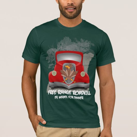 Funny Roadkill Shirt (Voorkant)