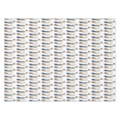 Funny roadrunner bird cartoon illustration tafelkleed (Voorkant (Horizontaal))