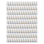 Funny roadrunner bird cartoon illustration tafelkleed (Voorkant)