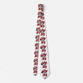 Funny Robot cartoon | - Kies een achterkleur Stropdas (Achterkant)