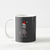 Funny Robot Christmas Graphics Lights Lover Long S Koffiemok (Links)