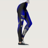 Funny Robot Girl Leggings Halloween Costume Pants (Rechts)