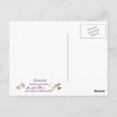 Funny Robot Goat Science Fiction Parody Humor Briefkaart (Achterkant)