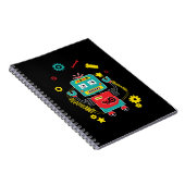 Funny Robot Juggling Tools Robots Notitieboek (Rechterzijde)