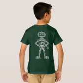 Funny Robot T-shirt (Achterkant volledig)