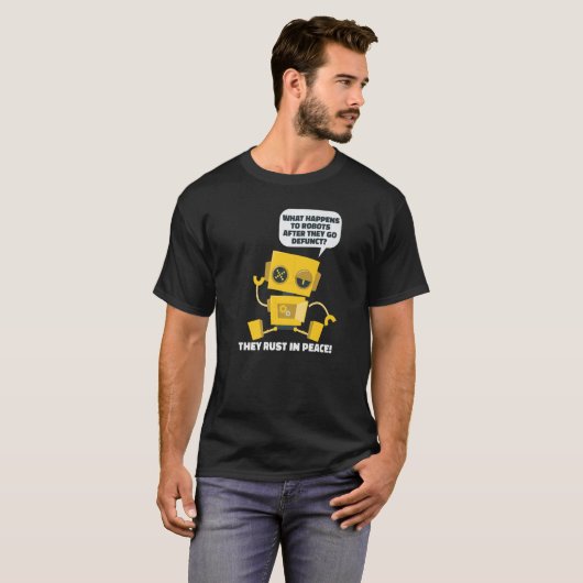 Funny Robotics Ai Artificial Intelligence - Robots T-shirt (Voorkant volledig)