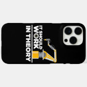 Funny Robotics Art for Men Kinder Robot Robotics E Case-Mate iPhone Case (Achterkant (horizontaal))