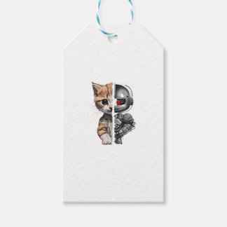 Funny Robotics Dierenvriend Cat Robots Graphic Eng Cadeaulabel
