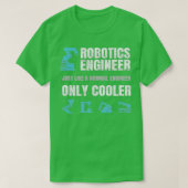 Funny Robotics Engineer Definition Distress Engi T-shirt (Design voorkant)