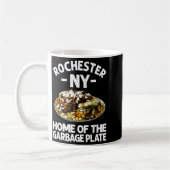 Funny Rochester Ny Garbage Plate Gift Cool New Yor Koffiemok (Links)