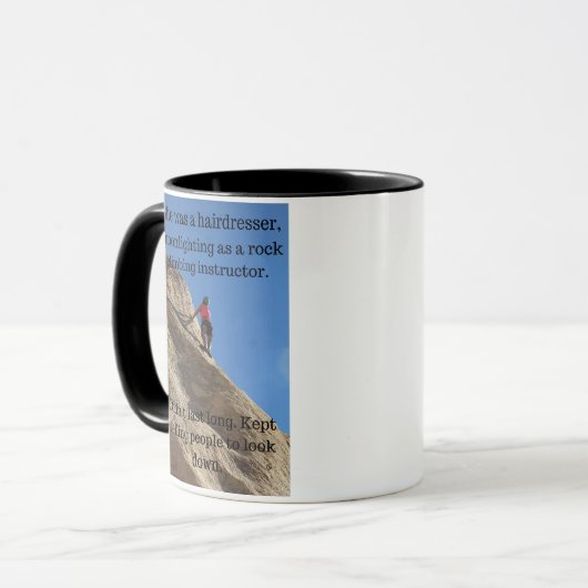 Funny Rock-beklimming Mok (Voorkant links)