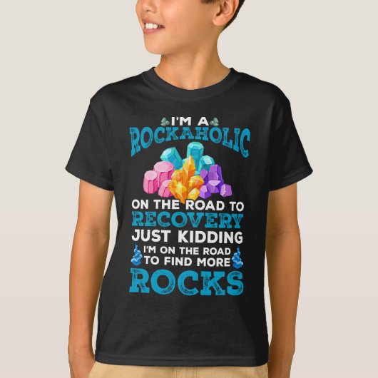 Funny Rock Collector Geologist Hobby Geology Fun T-shirt (Voorkant)