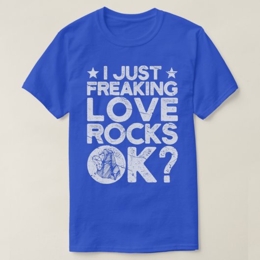 Funny Rock Hunting Geologist Rock Hunter Rockhound T-shirt (Design voorkant)