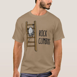 Funny Rock klimpun Bouldering T-shirt