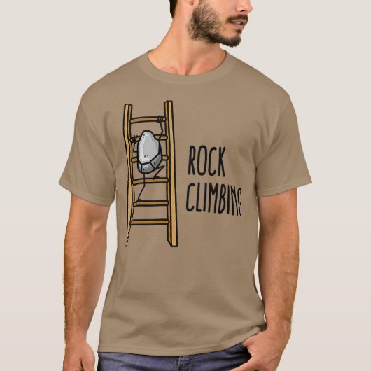 Funny Rock klimpun Bouldering T-shirt (Voorkant)