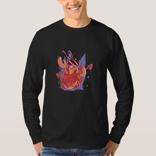 Funny Rock Lobster T-shirt (Voorkant)