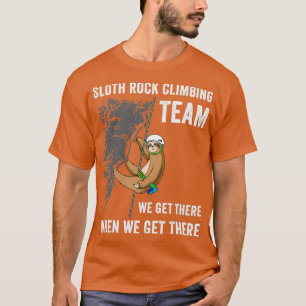 Funny Rock-rottenbeklimmer Gift Sloth Lover T-shirt