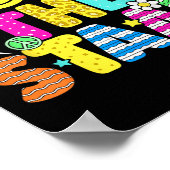 Funny Rock The Staar Testen Dag Leraar Kinder Moti Poster (Hoek)