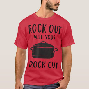 Funny Rock uit met je kraak uit, Cooking Pot. T-shirt