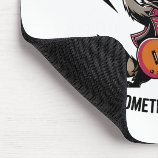 Funny Rocking Racoon Muismat (Hoek)