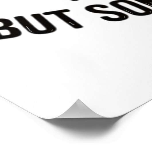 Funny Rocking Racoon Poster (Hoek)