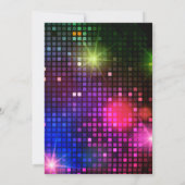 Funny rockstar nodigt uit kaart (Achterkant)