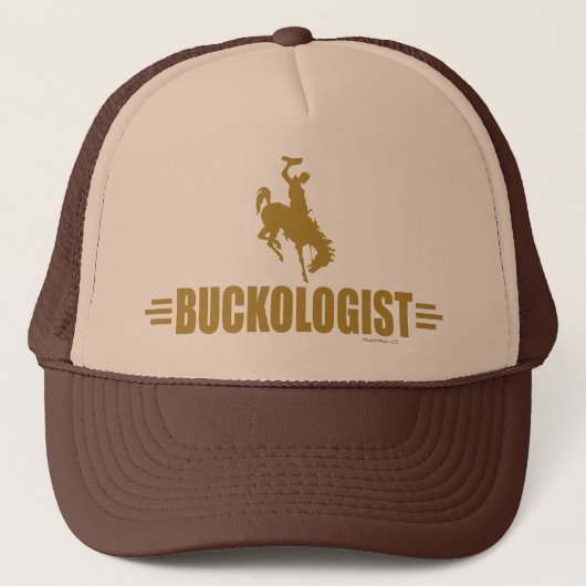 Funny Rodeo Bucking Bronco Trucker Pet (Voorkant)