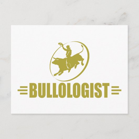 Funny Rodeo Bull Rider Briefkaart (Voorkant)