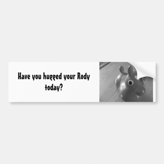 Funny Rody Bumpersticker (Voorkant)
