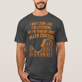 Funny Roller Onderzetter Gift Cute Amusement Park  T-shirt