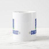 Funny Roller Onderzetter Grote Koffiekop (Voorkant)