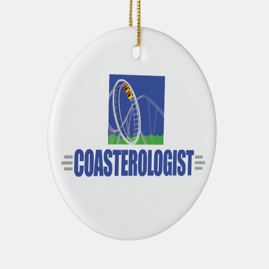 Funny Roller Onderzetter Keramisch Ornament (Rechts)