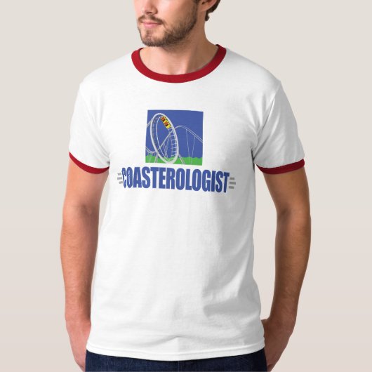 Funny Roller Onderzetter T-shirt (Voorkant)